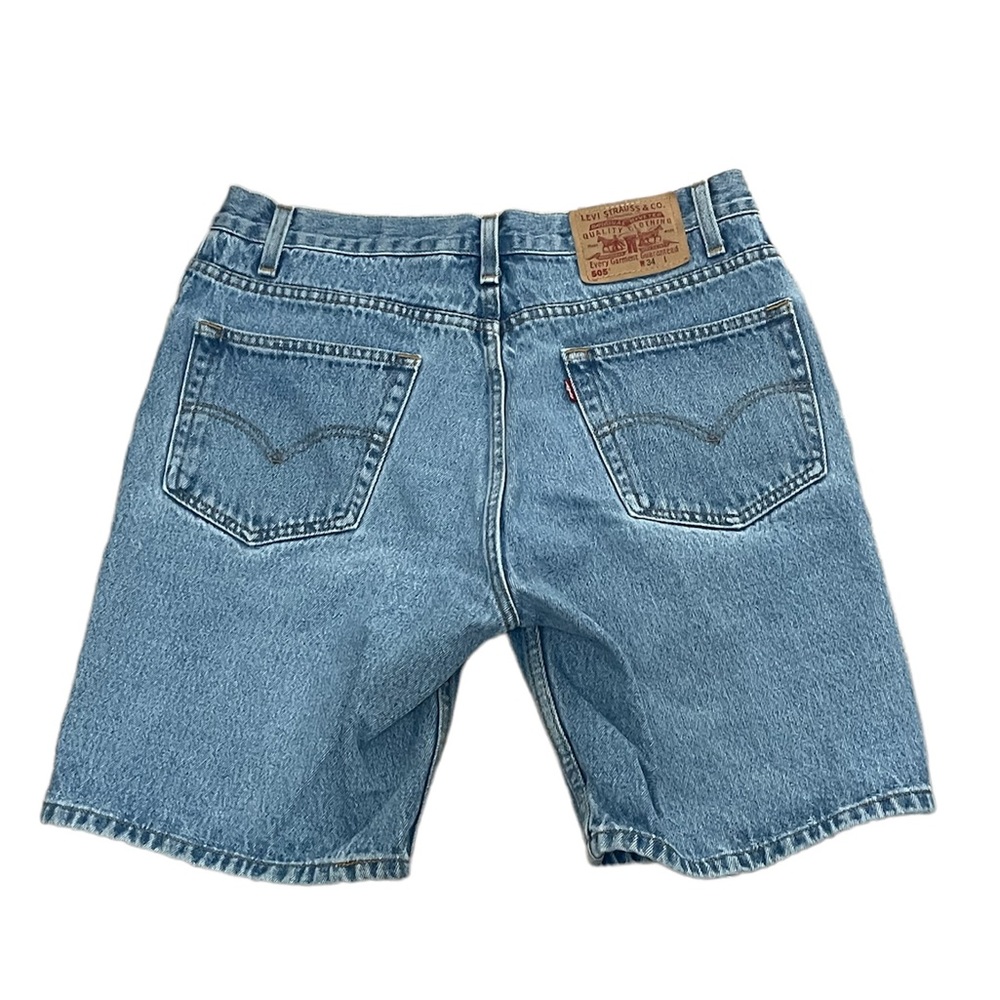 Levi's 505 Relaxed Fit‎ Denim Shorts Size 34 Waist